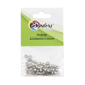 BC1-1705-0230 - Métal Perle à Écraser Rond Nickel 4mm 50pcs BC1-1705-0230,Accessoires de finition,Beaders' Choice,4mm,Métal,Perle à Écraser,Rond,Rond,4mm,Gris,Nickel,Métal,50pcs,Chine,Off Price Policy,montreal, quebec, canada, beads, wholesale