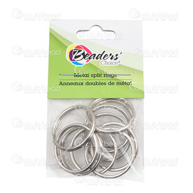 BC1-1706-0212-WH - Beaders' Choice Metal Key Split Ring 28mm Natural 6pcs BC1-1706-0212-WH,Findings,Key-rings,28MM,Metal,Key Split Ring,28MM,Grey,Natural,Metal,6pcs,China,Beaders' Choice,montreal, quebec, canada, beads, wholesale