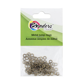 BC1-1707-0300-OXBR - Metal Jump Ring 4mm Antique Brass Nickel Free 100pcs BC1-1707-0300-OXBR,Findings,Retail packagings,4mm,Metal,Jump Ring,4mm,Antique Brass,Metal,Nickel Free,100pcs,China,Off Price Policy,montreal, quebec, canada, beads, wholesale