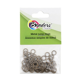 BC1-1707-0302-OXBR - Metal Jump Ring 6mm Antique Brass Nickel Free 75pcs BC1-1707-0302-OXBR,Findings,Rings,6mm,Metal,Jump Ring,6mm,Antique Brass,Metal,Nickel Free,75pcs,China,Off Price Policy,montreal, quebec, canada, beads, wholesale