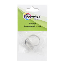 BC1-1711-0146-WH - Metal Finger Ring Adjustable size With 18mm Square Plate 20mm Diameter Nickel 1pc BC1-1711-0146-WH,Findings,Retail packagings,1pc,Metal,Finger Ring Adjustable size,With 18mm Square Plate,20mm Diameter,Grey,Nickel,Metal,1pc,China,Off Price Policy,montreal, quebec, canada, beads, wholesale