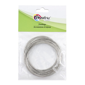 BC1-1718-0310 - Steel Memory Wire Bracelet 0.6x55mm Nickel Free Nickel App. 15g  Off Price Policy BC1-1718-0310,Findings,Bracelets,Steel,Memory Wire,Bracelet,0.6x55mm,Nickel,Nickel Free,App. 15g,China,Off Price Policy,montreal, quebec, canada, beads, wholesale