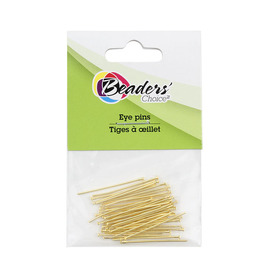 BC1-A-1714-0112 - Beaders' Choice Metal Head Pin 25mm Gold Wire Size 0.7mm 40pcs BC1-A-1714-0112,Findings,40pcs,Metal,Head Pin,25MM,Yellow,Gold,Metal,Wire Size 0.7mm,40pcs,China,Beaders' Choice,montreal, quebec, canada, beads, wholesale