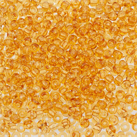 T-1101-3070 - Glass Bead Seed Bead Round 6/0 Preciosa Topaz Transparent 1 Bag (app. 100g) Czech Republic T-1101-3070,Beads,Seed beads,Czech,6/0,Bead,Seed Bead,Glass,Glass,6/0,Round,Round,Yellow,Topaz,Transparent,montreal, quebec, canada, beads, wholesale