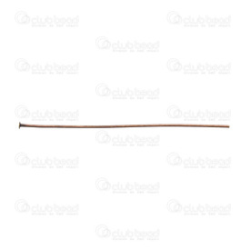 T-1714-0148 - Metal Head Pin 64mm Antique Copper Wire Size 0.7mm-22GA 250pcs T-1714-0148,Findings,Metal,Head Pin,64MM,Brown,Antique Copper,Metal,Wire Size 0.7mm,250pcs,China,montreal, quebec, canada, beads, wholesale