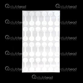 T-2801-0004 - Sticker Jewelry Tags White 1000pcs T-2801-0004,montreal, quebec, canada, beads, wholesale