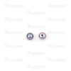 Perle d\'Eau Douce 5-6mm Noir Demi-Percé 10pcs 1113-0120-02