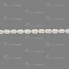 Freshwater Pearl Bead Rice 6.5-7x4.5mm White 0.5mm hole 13in String !LIMITED QUANTITY! 1113-0722-WH