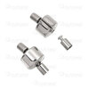 Stainless Steel 304 European Style Clasp 20x10mm Inner Diameter 3mm Natural 3pcs 1720-2548