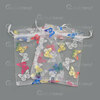 Organza Bag Buttefly 9X12cm Mix Color 10pcs 2001-0334-12MIX